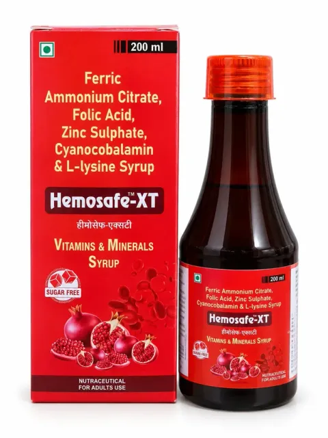 Hemosafe-XT formulation pack